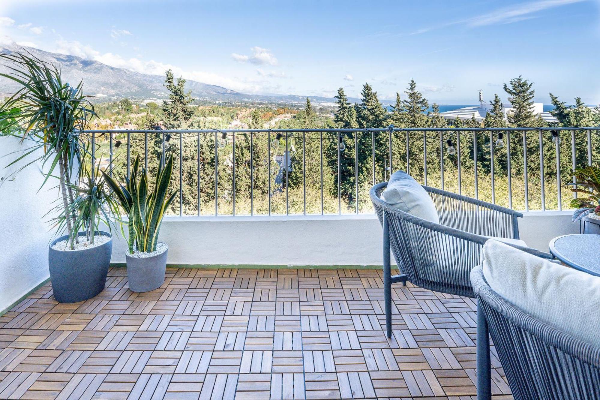 Casa Casano - Takvaning Med Marbellas Baesta Vy *
